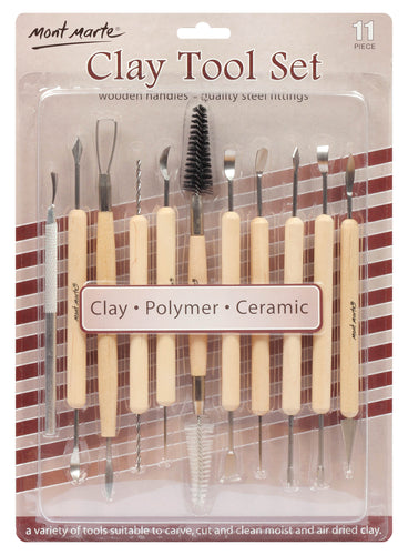 Monte Marte Clay Tool Set 11pc